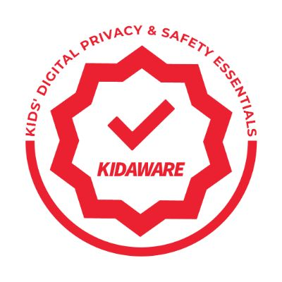image of KidAware badge